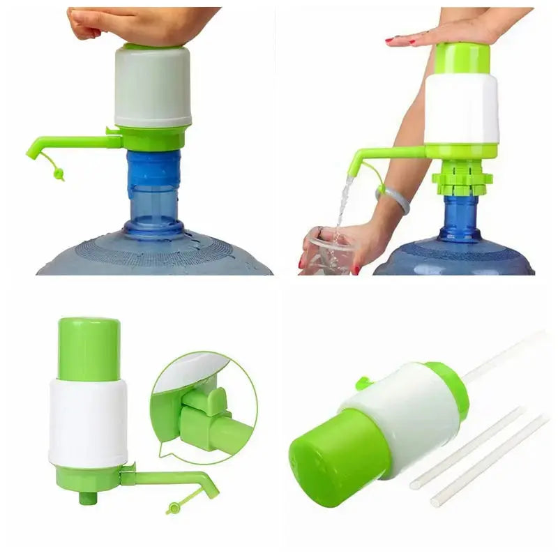 1 set Bottled Water Ideal Hand Press Manual Pump Dispenser Faucet Tool Approx. 65cm CMBs Fishing and Outdoor Gear