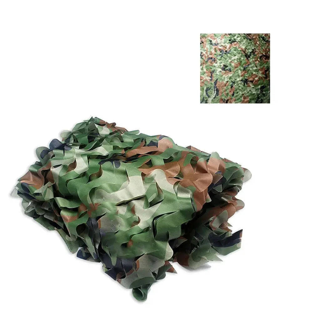 0.5x1m Outdoor Camping Hunting Woodland Camouflage Netting Sun Net Shelter camping equipment 캠핑용품 навесы toldos para exterior CMBs Fishing and Outdoor Gear