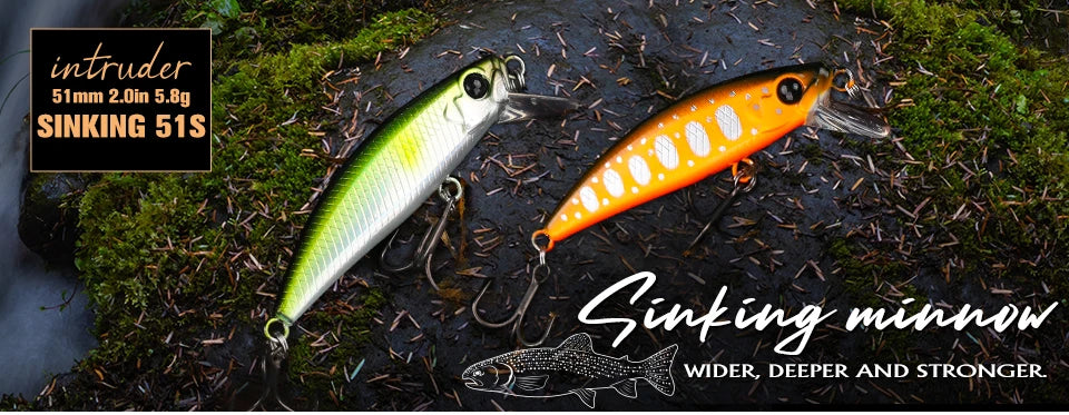 TSURINOYA 50S Vibration TEMPTER 50mm 12.5g Long Casting Sinking Fishing Lure VIB Winter Fishing Lipless Hard Bait For Pike Bass The Clovii's Extravaganza!!!