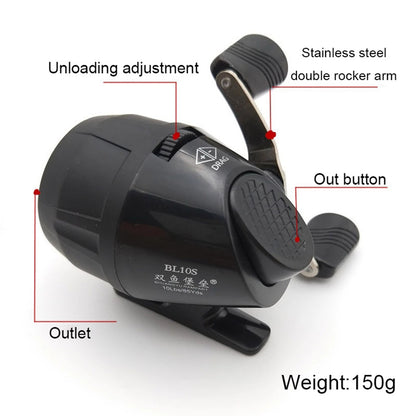 Fishing Reel With Balance Handle Gear Ratio 3.0:1 Lightweight Ultra Smooth High Speed Fishing Tackle Dropship The Clovii's Extravaganza!!!