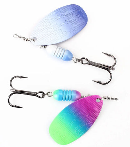 FTK New Spinner Fishing Lure 5.8g/6.3g/10.2/16.9/18.8g Hard Baits With Sharp Hooks Artificial Bait for Bass Fishing Accessories The Clovii's Extravaganza!!!