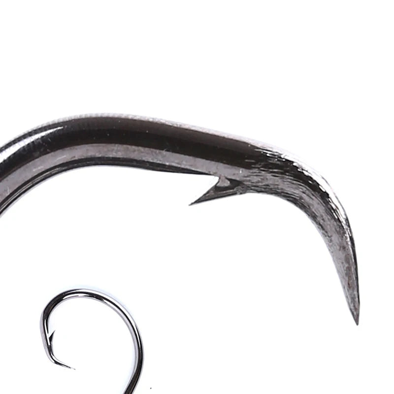 Mustad Norway Origin Fishing Hook High Carbon Steel Big Size Circle Fish Hooks,4/0,6/0,8/0/10/0,12/0,39950NP-BN The Clovii's Extravaganza!!!