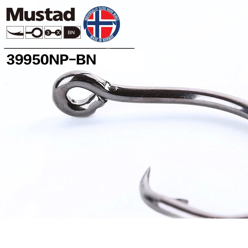 Mustad Norway Origin Fishing Hook High Carbon Steel Big Size Circle Fish Hooks,4/0,6/0,8/0/10/0,12/0,39950NP-BN The Clovii's Extravaganza!!!