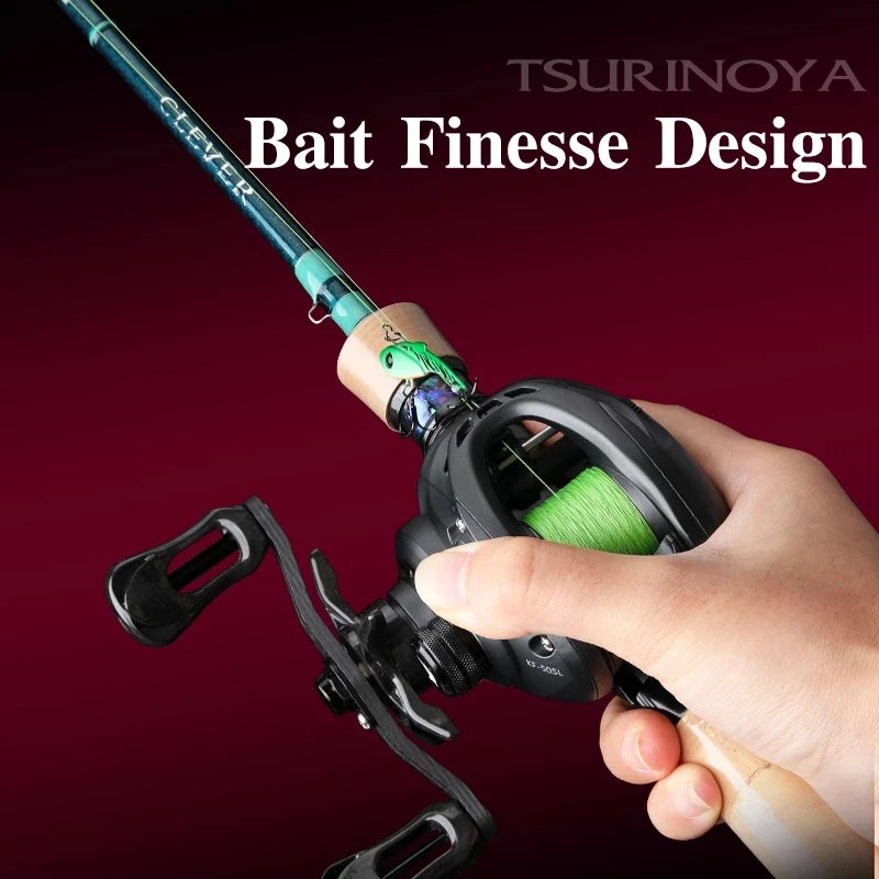 6.1g BFS Spool TSURINOYA 135g Dark Wolf 50S  7.1:1 Ultralight BFS FINESSE Baitcasting Reel Baitcaster Fishing Coil For Shad Reel The Clovii's Extravaganza!!!