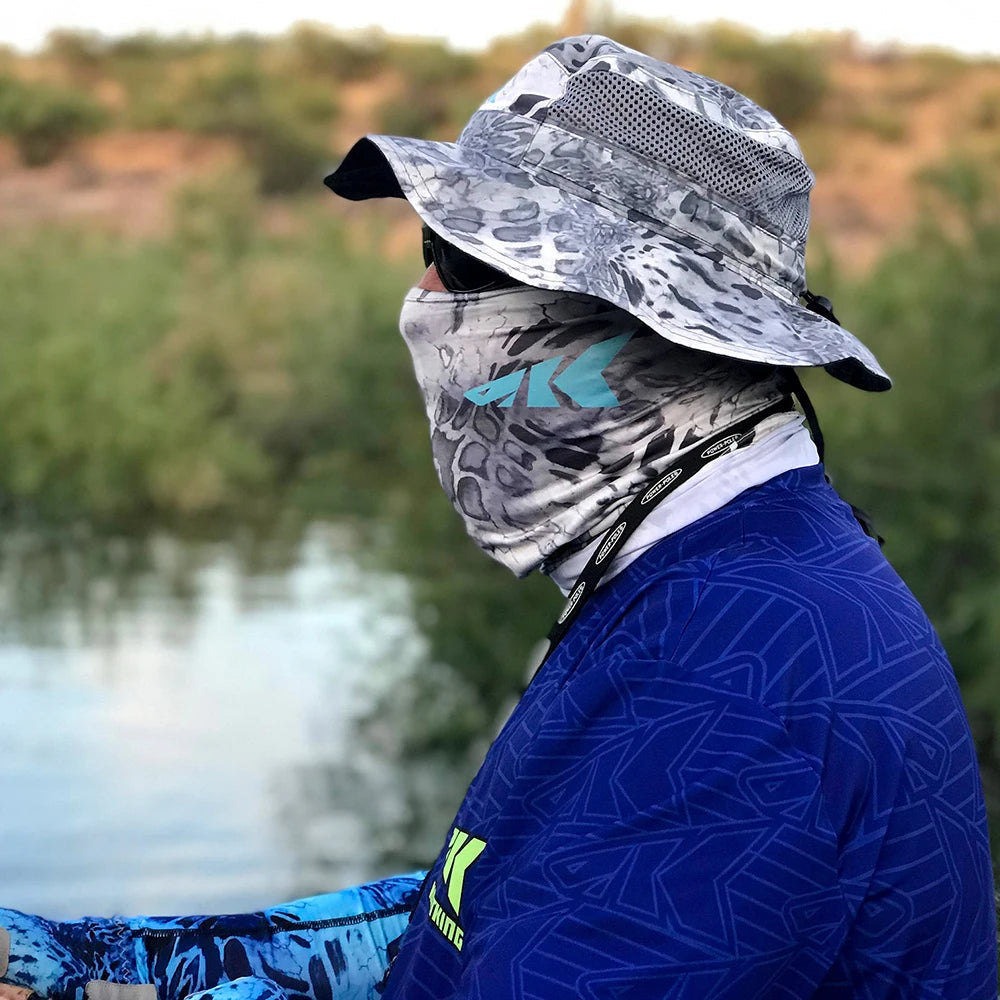 KastKing UV Protection Fishing Mask Breathable High Elasticity Outdoor Sportswear Headwear Scarfs Fishing Apparel Face Mask The Clovii's Extravaganza!!!