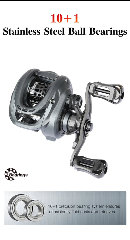 6.1g BFS Spool TSURINOYA 135g Dark Wolf 50S  7.1:1 Ultralight BFS FINESSE Baitcasting Reel Baitcaster Fishing Coil For Shad Reel The Clovii's Extravaganza!!!