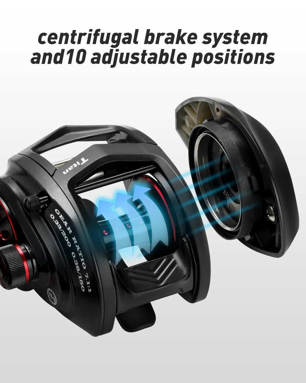 JOHNCOO Fishing reel MT200 Bait Casting Reel Big Game 13kg Max Drag jigging Fishing Reel 11+1 BB 7.1:1 Baitcasting reel The Clovii's Extravaganza!!!