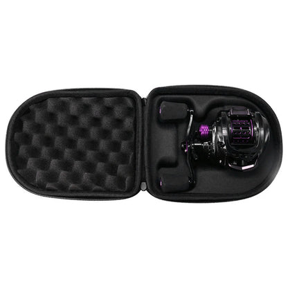 Fishing Reel Protective Case Water Resistant Hard EVA Box Pouch Built-in Anti-Pressure Sponge Baitcasting Wheel Bag Accessories The Clovii's Extravaganza!!!