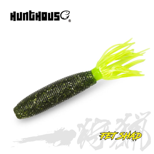 Hunthouse Fat ika soft fishing lure 10cm 10g 4pcs/bag easy shiner shad lures silicone leurre souple fishing black bass perch The Clovii's Extravaganza!!!