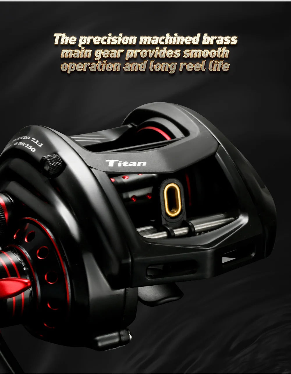 JOHNCOO Fishing reel MT200 Bait Casting Reel Big Game 13kg Max Drag jigging Fishing Reel 11+1 BB 7.1:1 Baitcasting reel The Clovii's Extravaganza!!!