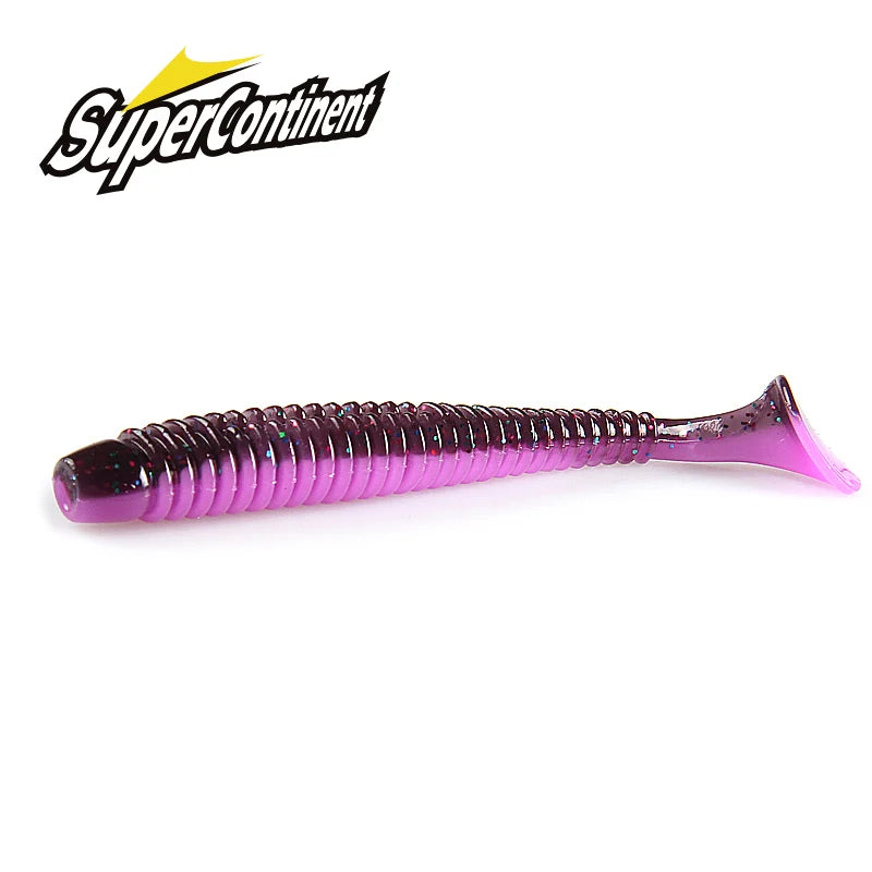 Supercontinent Impact Ring Shad Fishing Lure Soft 63mm 80mm 97mm Plastics Baits Swimbait Jigging Lure Artificial Baits The Clovii's Extravaganza!!!