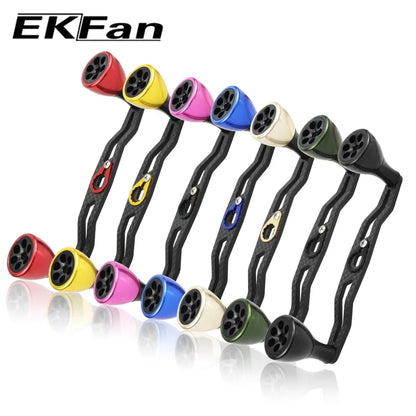 EKfan 130MM 105MM Suitable For DAI&SHI New Carbon Fiber Fishing Handle For Bait Casting Water-drop And Drum-Wheel Jig Reel The Clovii's Extravaganza!!!