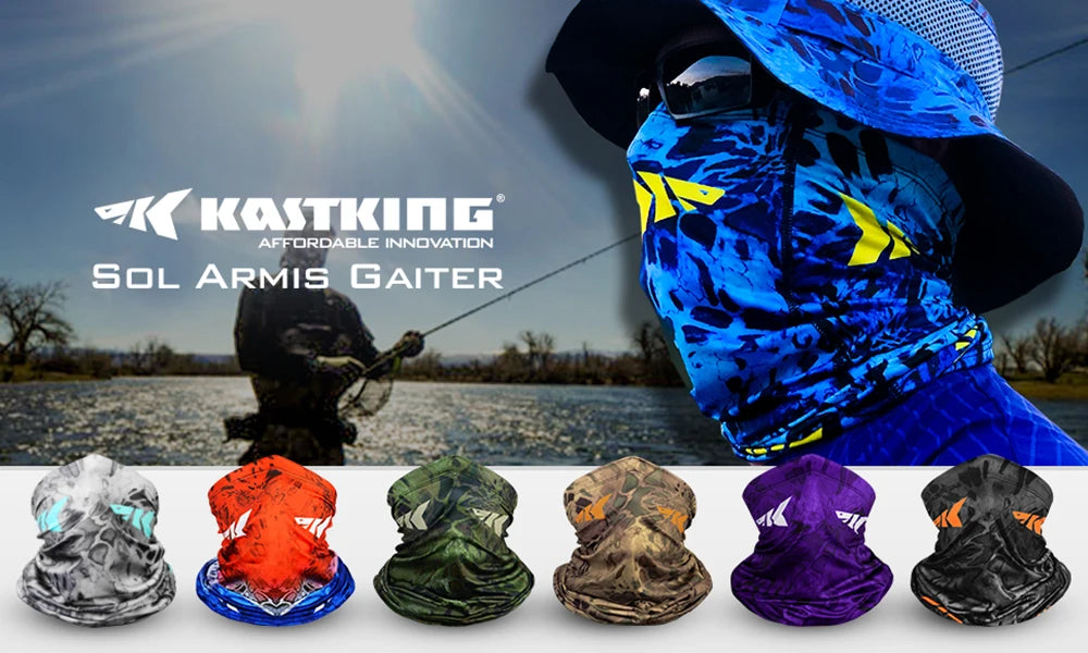 KastKing UV Protection Fishing Mask Breathable High Elasticity Outdoor Sportswear Headwear Scarfs Fishing Apparel Face Mask The Clovii's Extravaganza!!!