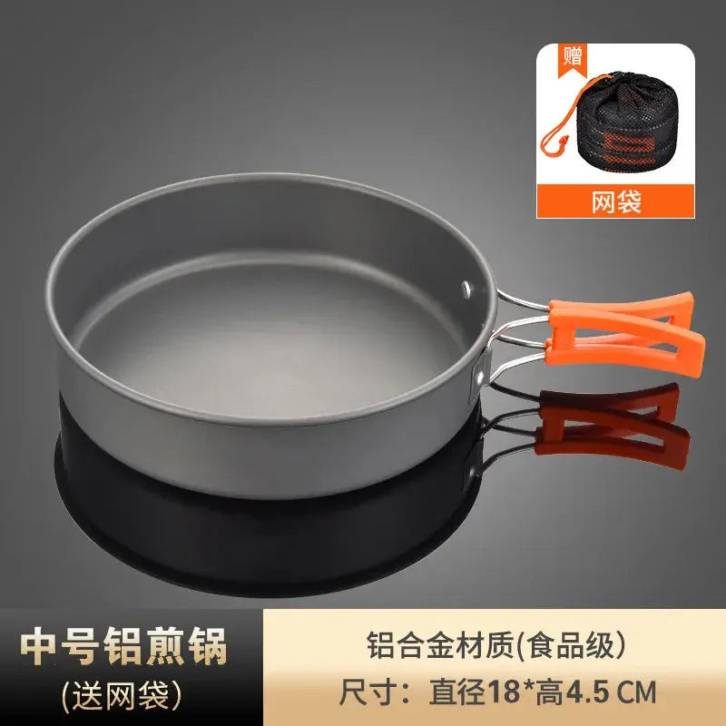 Outdoor Camping Picnic Supplies Equipment Portable Cookware Combination Suit Wild Picnic Stoves - The Clovii's Extravaganza!!!