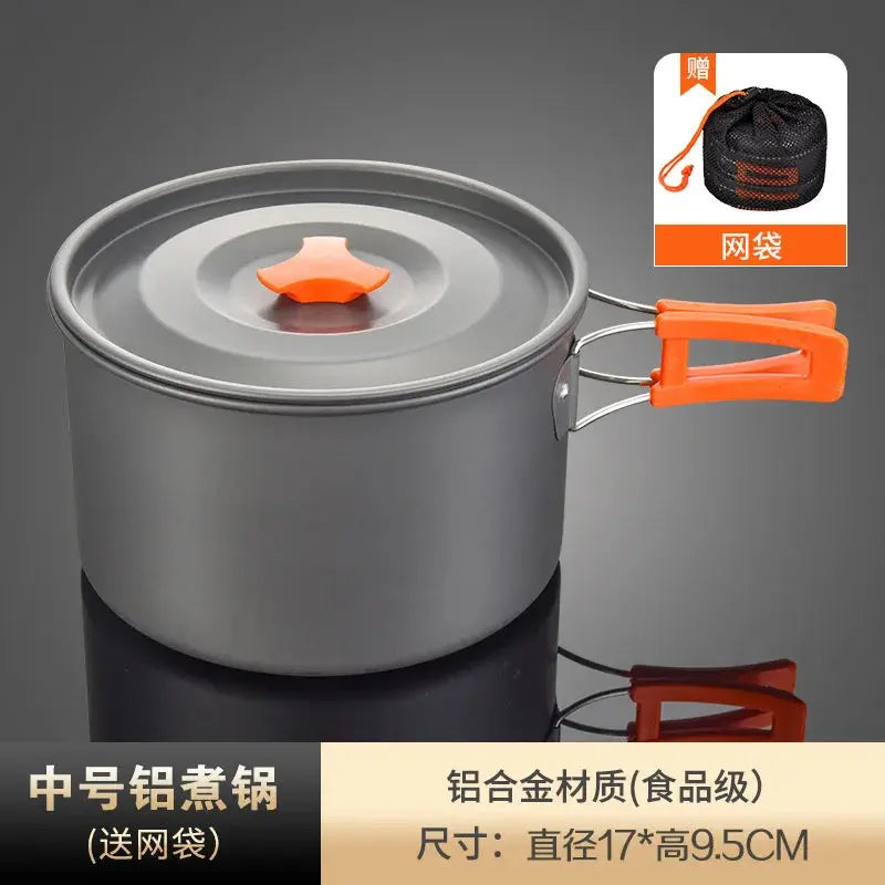 Outdoor Camping Picnic Supplies Equipment Portable Cookware Combination Suit Wild Picnic Stoves - The Clovii's Extravaganza!!!