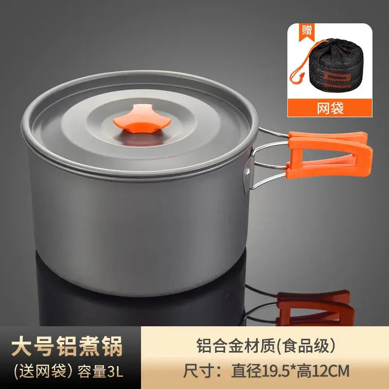 Outdoor Camping Picnic Supplies Equipment Portable Cookware Combination Suit Wild Picnic Stoves - The Clovii's Extravaganza!!!