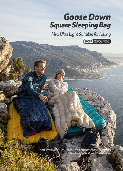 Naturehike Sleeping Bag CW280 Ultralight Goose Down Sleeping Bag CWM400 Winter Waterproof Camping Sleeping Bags Portable Quilt The Clovii's Extravaganza!!!