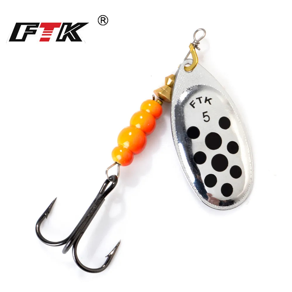 3.9g-15g Metal Spiner Bait Fishing Lure Spinner Fishing Spoon Lure Spinnerbait Hard Artificial Bait Pike Tackle The Clovii's Extravaganza!!!