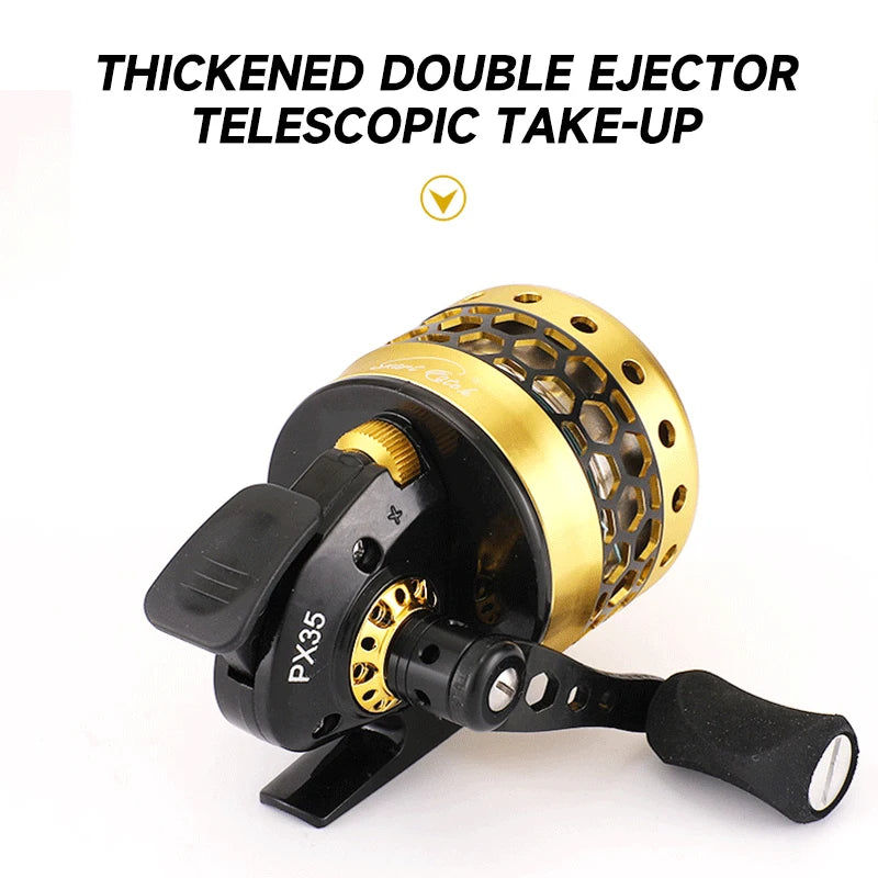 PX35 Aluminum Alloy Fish Reel 6+1 Bearing Left and Right Hand General Closed Fishing Boat Special Artifact for Fish Shooting The Clovii's Extravaganza!!!