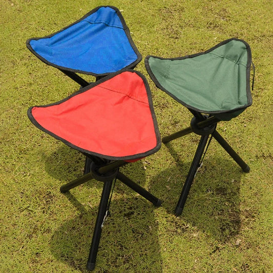 Outdoor Folding Chair Fishing Chair Camping Stools Three-Legged Foldable Chair Hiking Travel Picnic Bench Camping Equipment CMBs Fishing and Outdoor Gear