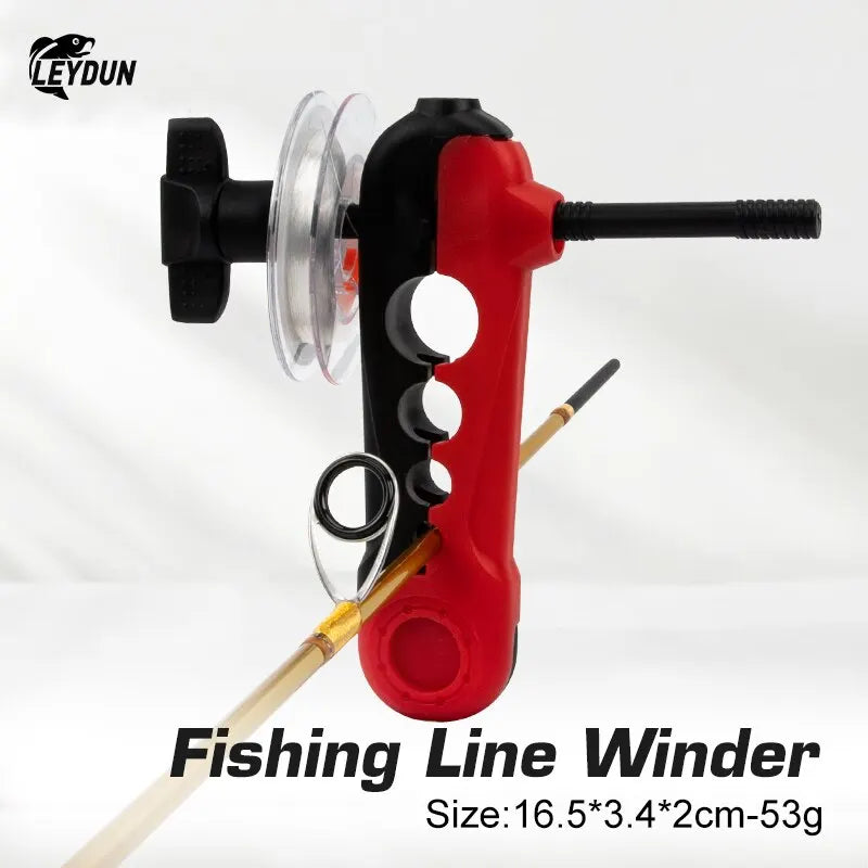 LEYDUN Portable Fishing Line Winder Spooler Fishing Reels Tools Machine Spinning Baitcasting Reel Spool Spooling Station Tool CMBs Fishing and Outdoor Gear