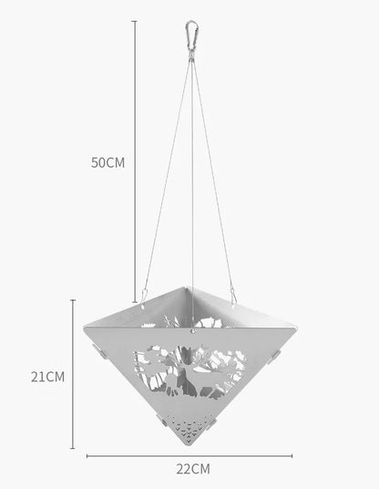 Triangle Bonfire Stove, Barbecue Hanger, Camping Firewood Convenient Tactical Accessories, Survival Equipment, Outdoor Supplies, The Clovii's Extravaganza!!!