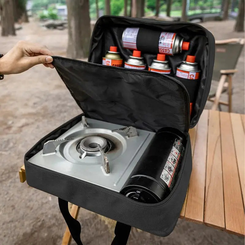 Portable Outdoor Camping Utensil Bag Waterproof Oxford Travel Bag Stove Pouch Cooking Utensils For BBQ Camping Cookware Hiking The Clovii's Extravaganza!!!