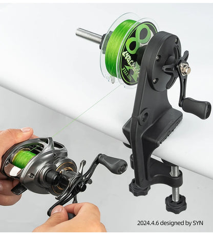 LINNHUE Lightweight Fishing Line Winder Spooler Antirust Sturdy Line Winder Spinning Baitcasting Reel Fishing Tool Accessories The Clovii's Extravaganza!!!