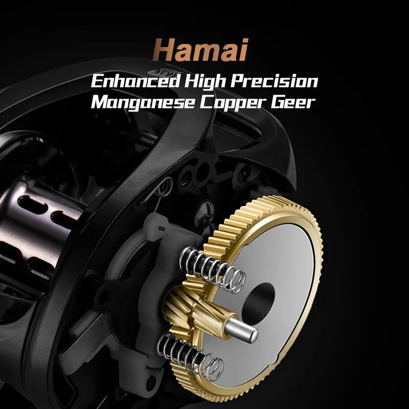 SOLOKING HIAW200 Baitcasting Reel Betriel 9.5KG Max Drag 12 Bearing 5.4/7.2 Gear Ratio Fishing Reel Baitcaster Reels The Clovii's Extravaganza!!!