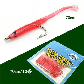 Bazooka 1g Fishing Lure Eel Lure Set T Tail Silicone Easy Shiner Soft Baits With Hook Small Fish Artificial Pesca Leurre Winter The Clovii's Extravaganza!!!