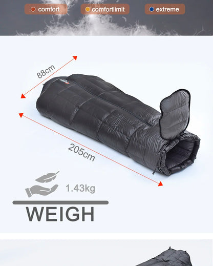 Kamperbox Winter Sleeping Bags Camping Down Sleeping Bags Winter Outdoor Ultralight Sleeping Bags Camping Equipments The Clovii's Extravaganza!!!