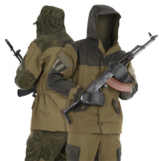 Russian Gorka-3 Mountain Tactical Combat Suit Russian Army Fan Special Forces Combat Suit Set Hunting Clothing CMBs Fishing and Outdoor Gear