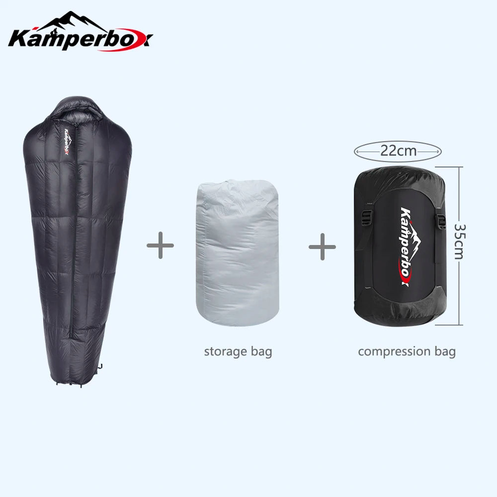 Kamperbox Winter Sleeping Bags Camping Down Sleeping Bags Winter Outdoor Ultralight Sleeping Bags Camping Equipments The Clovii's Extravaganza!!!