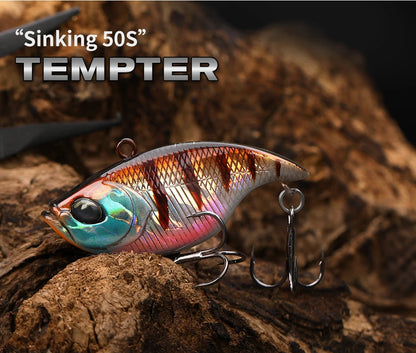 TSURINOYA 50S Vibration TEMPTER 50mm 12.5g Long Casting Sinking Fishing Lure VIB Winter Fishing Lipless Hard Bait For Pike Bass The Clovii's Extravaganza!!!