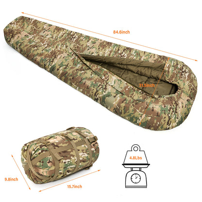 MT Army Force Defence 4 & Tropen Patrol Sleeping Bags Military Modular Sleeping System 2.0 Multicam/UCP/Woodland Camouflage The Clovii's Extravaganza!!!