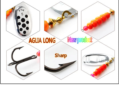 3.9g-15g Metal Spiner Bait Fishing Lure Spinner Fishing Spoon Lure Spinnerbait Hard Artificial Bait Pike Tackle The Clovii's Extravaganza!!!