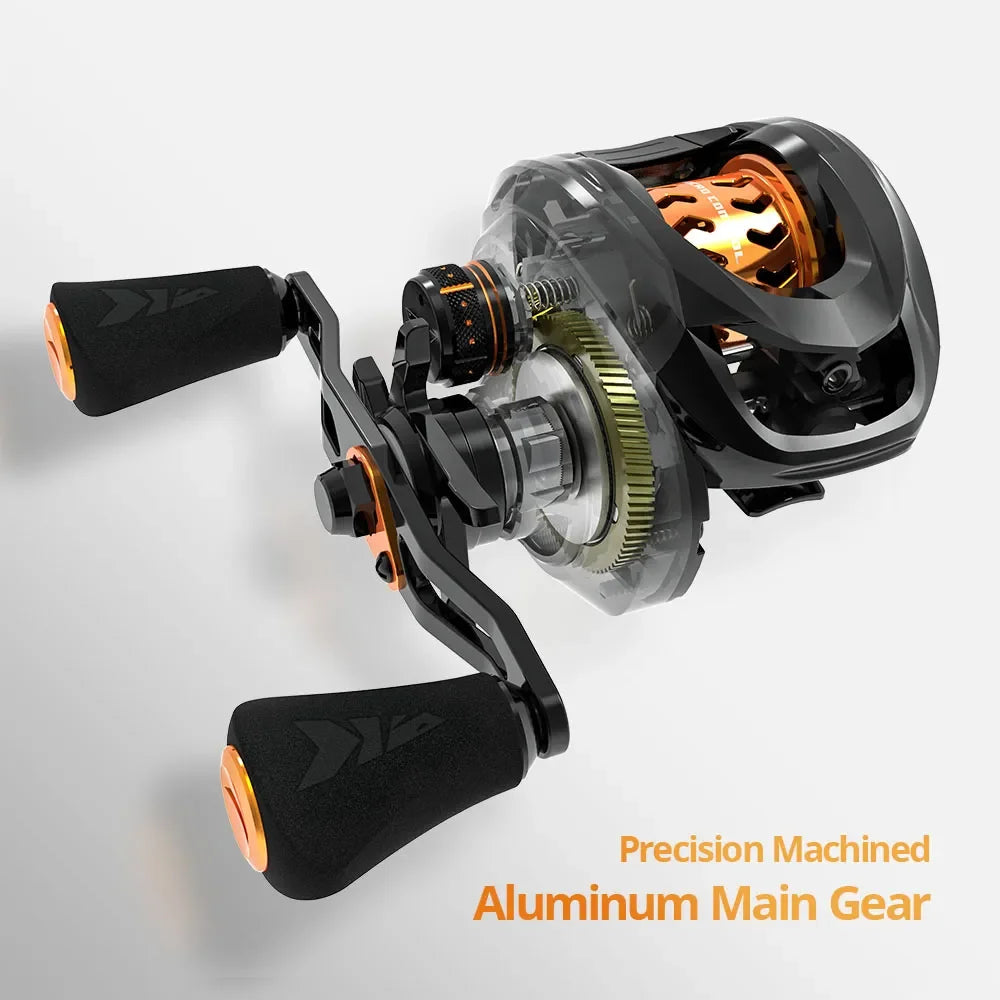 KastKing Zephyr Bait Finesse System BFS Baitcasting Fishing Reel 4.5KG 7 Ball Bearings 7.2:1 Gear Ratio Carbon Fishing Coil The Clovii's Extravaganza!!!