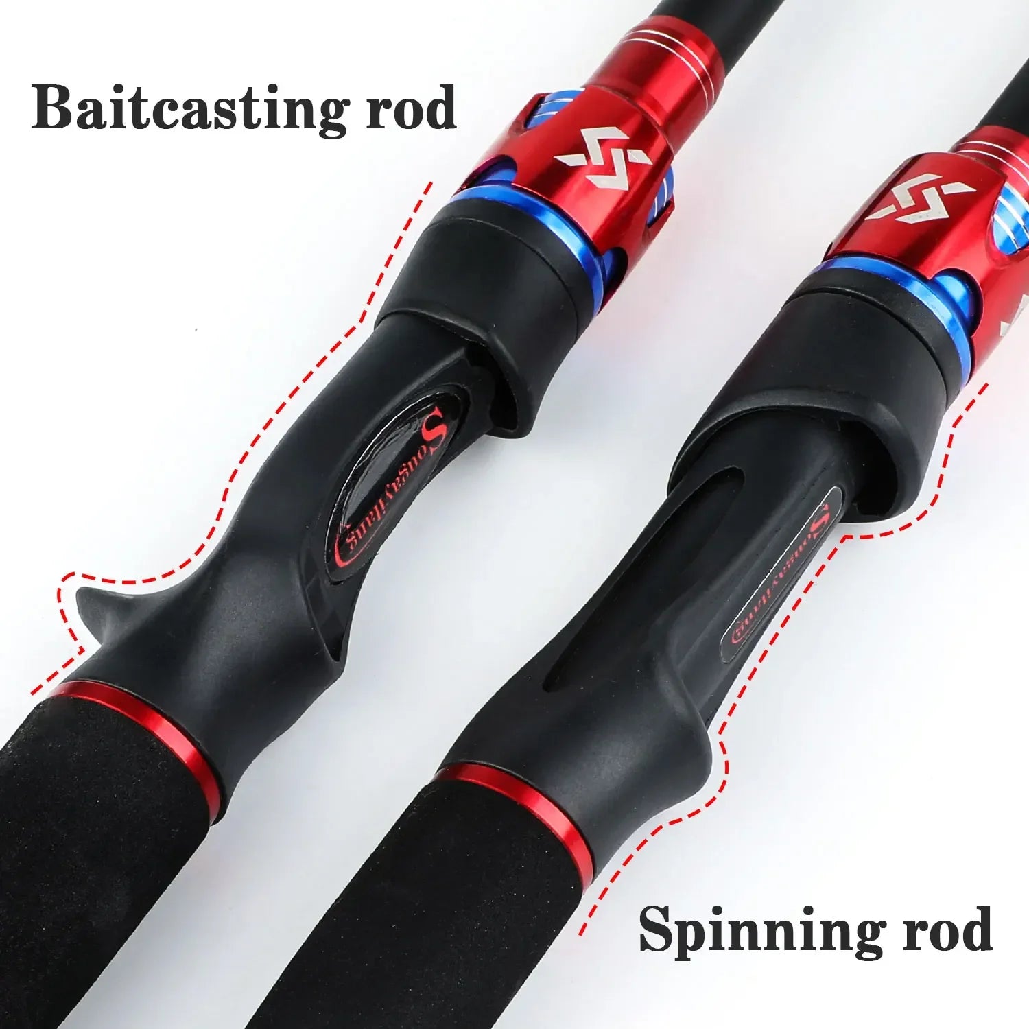 Sougayilang Telescoping Fishing Rods Spinning Rod Casting Rods 24T Carbon Fiber Lightweight Portable Travel Rod Fishing Tackle CMBs Fishing and Outdoor Gear