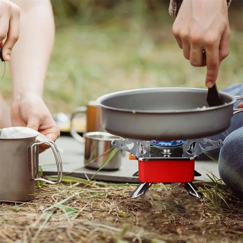 Portable Stove Camping Foldable Windproof Outdoor Gas Tank Stove For Backpacking Camping Hiking Picnic Camping Burner The Clovii's Extravaganza!!!