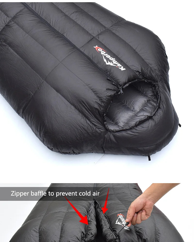 Kamperbox Winter Sleeping Bags Camping Down Sleeping Bags Winter Outdoor Ultralight Sleeping Bags Camping Equipments The Clovii's Extravaganza!!!