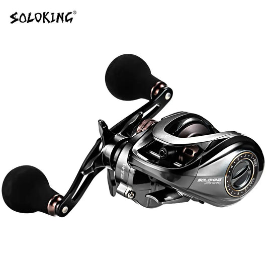 SOLOKING HIAW200 Baitcasting Reel Betriel 9.5KG Max Drag 12 Bearing 5.4/7.2 Gear Ratio Fishing Reel Baitcaster Reels The Clovii's Extravaganza!!!