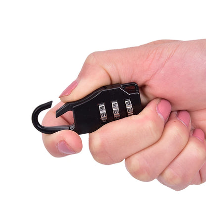 1pc Camping Equipment Outdoor Multi Tool Luggage Password Lock Padlock CMBs Fishing and Outdoor Gear