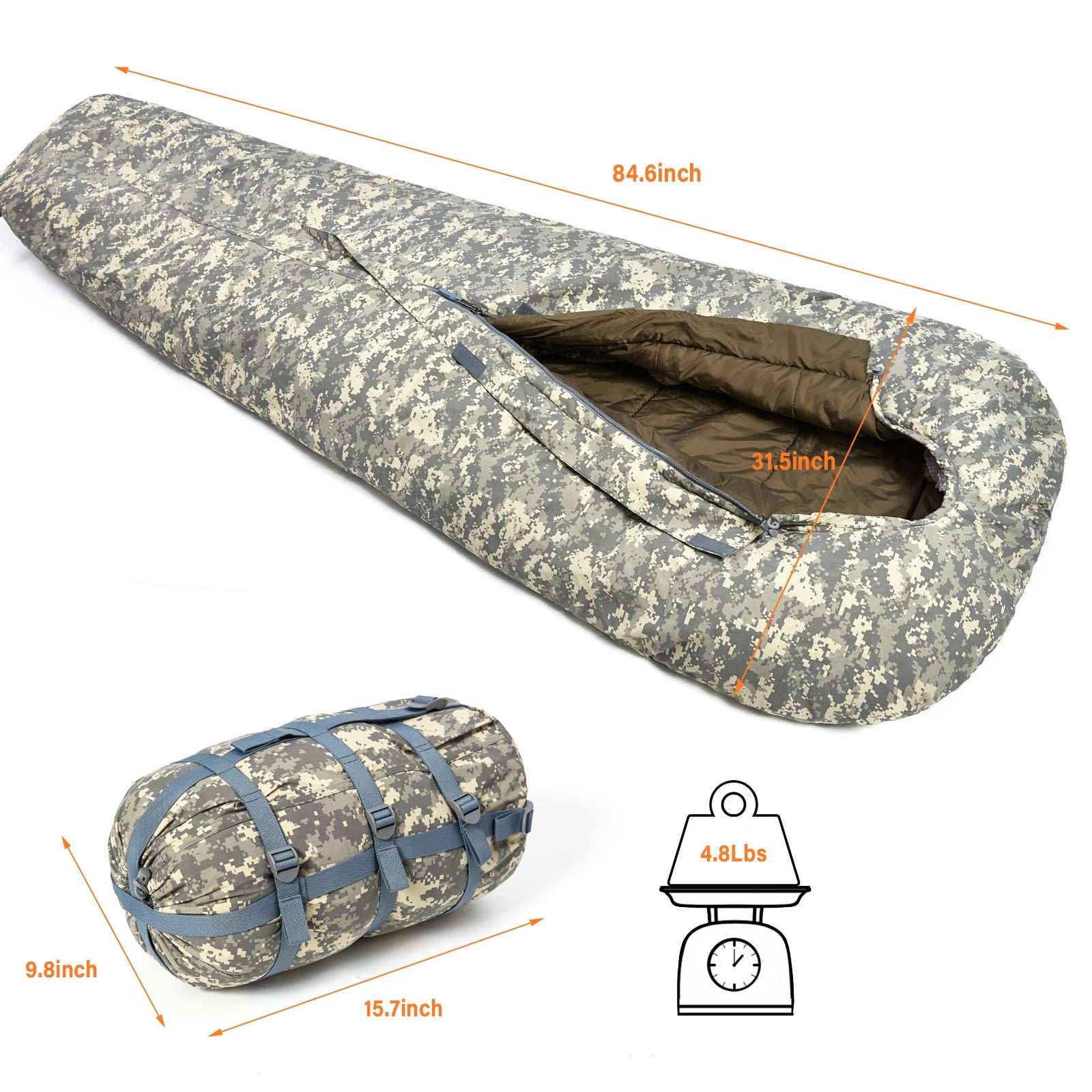 MT Army Force Defence 4 & Tropen Patrol Sleeping Bags Military Modular Sleeping System 2.0 Multicam/UCP/Woodland Camouflage The Clovii's Extravaganza!!!