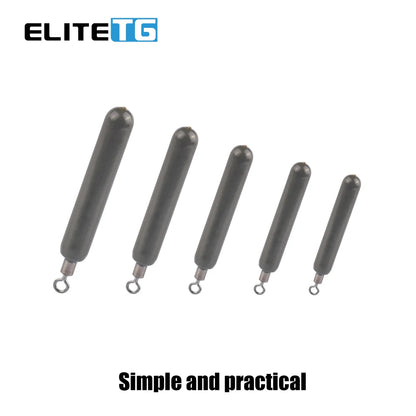 Elite TG Tungsten Skinny Drop Shot Weight 5.3g-14g，Soft Lure Bait Sinker Jika/Carolina/Texas Rig Bass Salmon Tackle Accessories The Clovii's Extravaganza!!!