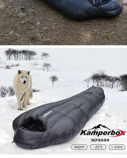 Kamperbox Winter Sleeping Bags Camping Down Sleeping Bags Winter Outdoor Ultralight Sleeping Bags Camping Equipments The Clovii's Extravaganza!!!