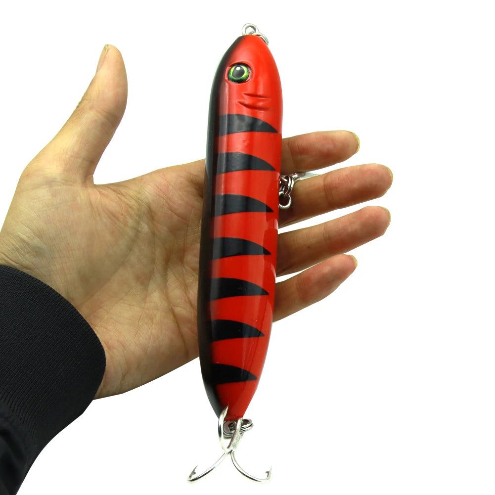 7in Big Catfish Rattle Float Durable Plastic Topwater Sound Noisy Pencil Lure for Catfishing The Clovii's Extravaganza!!!