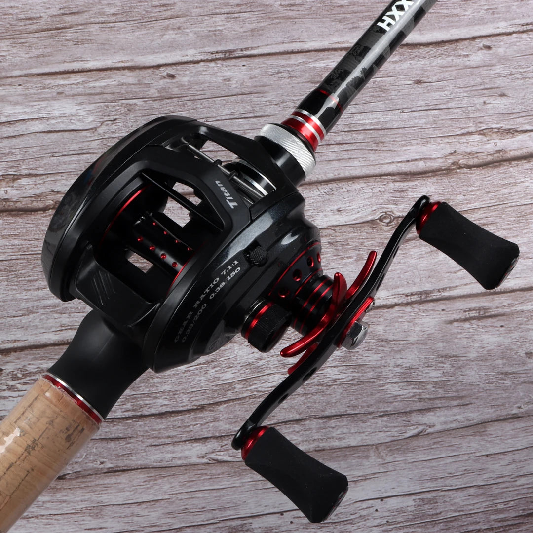 JOHNCOO Fishing reel MT200 Bait Casting Reel Big Game 13kg Max Drag jigging Fishing Reel 11+1 BB 7.1:1 Baitcasting reel The Clovii's Extravaganza!!!