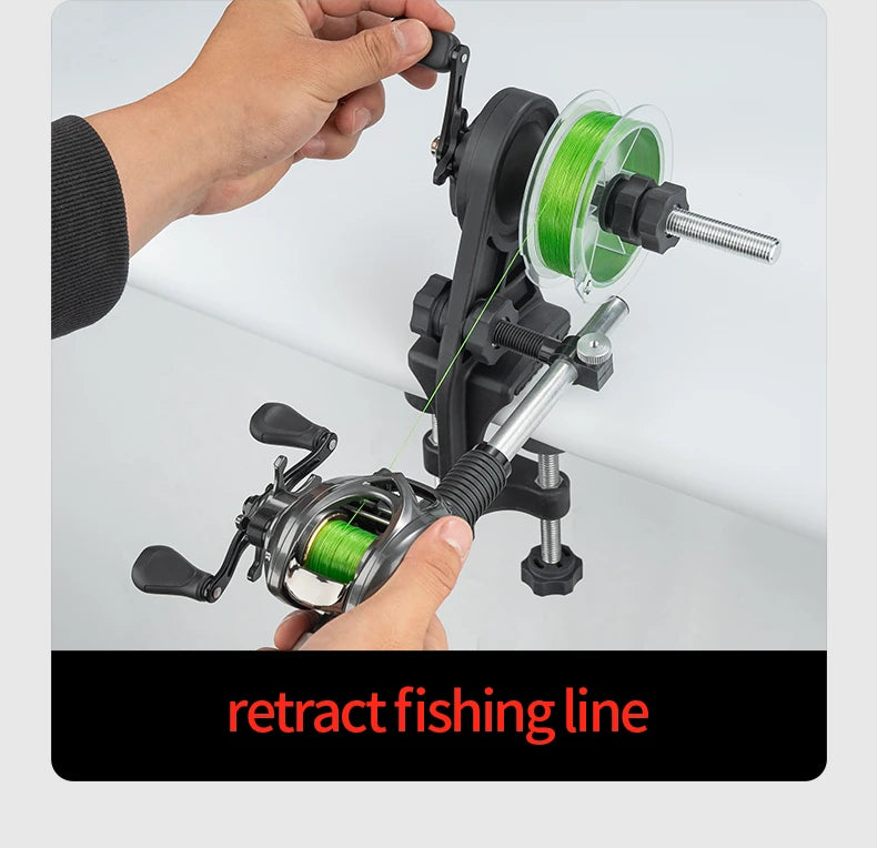 LINNHUE Lightweight Fishing Line Winder Spooler Antirust Sturdy Line Winder Spinning Baitcasting Reel Fishing Tool Accessories The Clovii's Extravaganza!!!