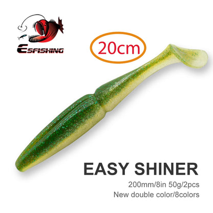 ESFISHING 200mm Professional Easy Shiner 2pcs Sea Fishing For Big Catch Soft Bait Isca Artificial Fishing Lure Sea Big Catching The Clovii's Extravaganza!!!