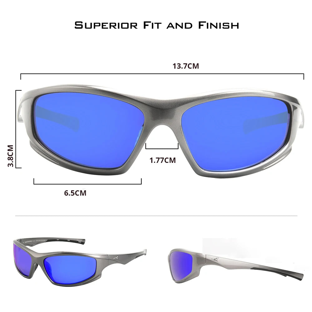 KastKing Seneca Polarized Sport Sunglasses for Men and Women, Ideal for Baseball Fishing Cycling and Running,UV Protection The Clovii's Extravaganza!!!